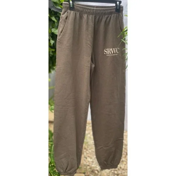 Sporty & Rich | Pants | Sporty And Rich Brown Sweatpants Size